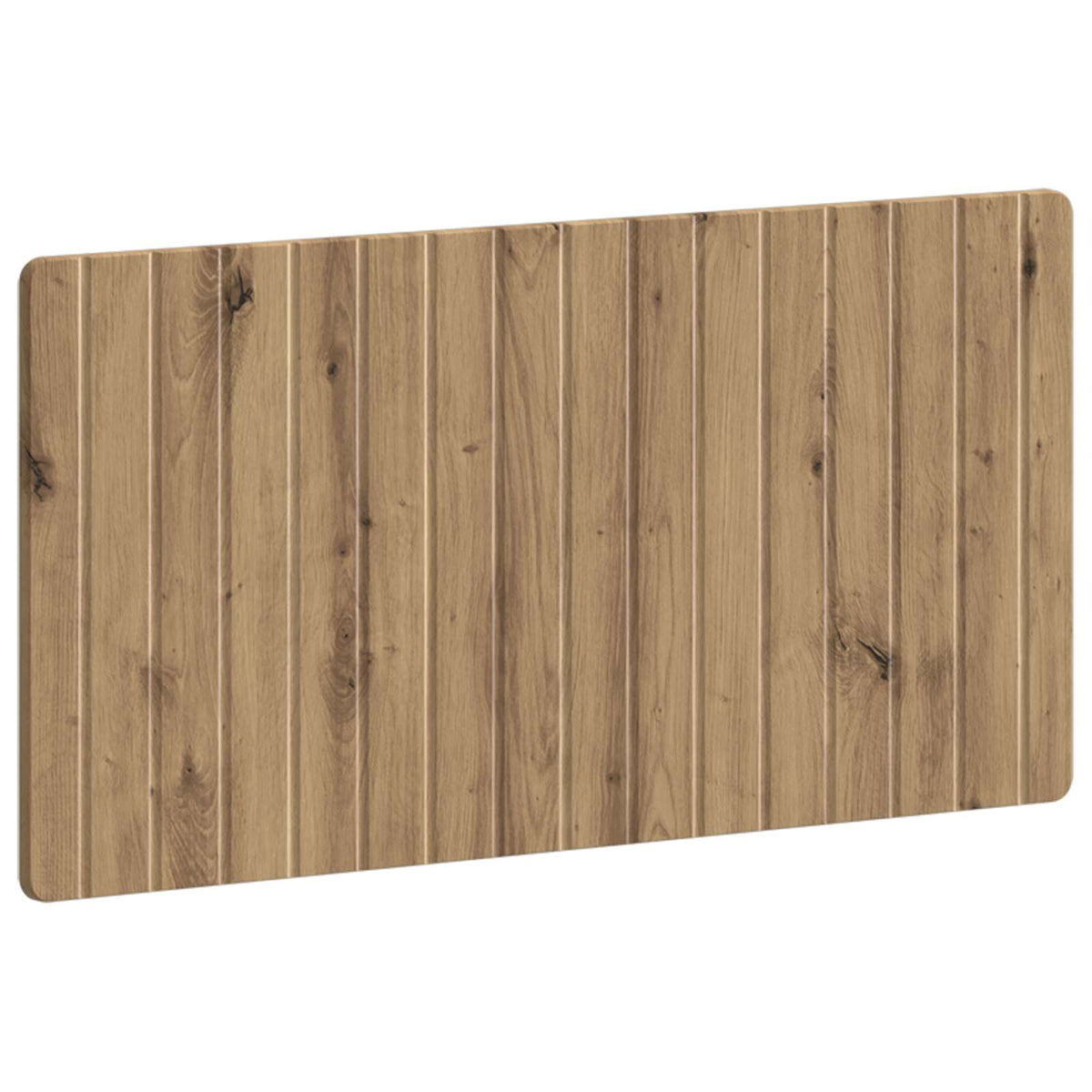 Wall-Mounted Headboard ZWOLLE Engineered Wood Width 100 cm Artisan oak