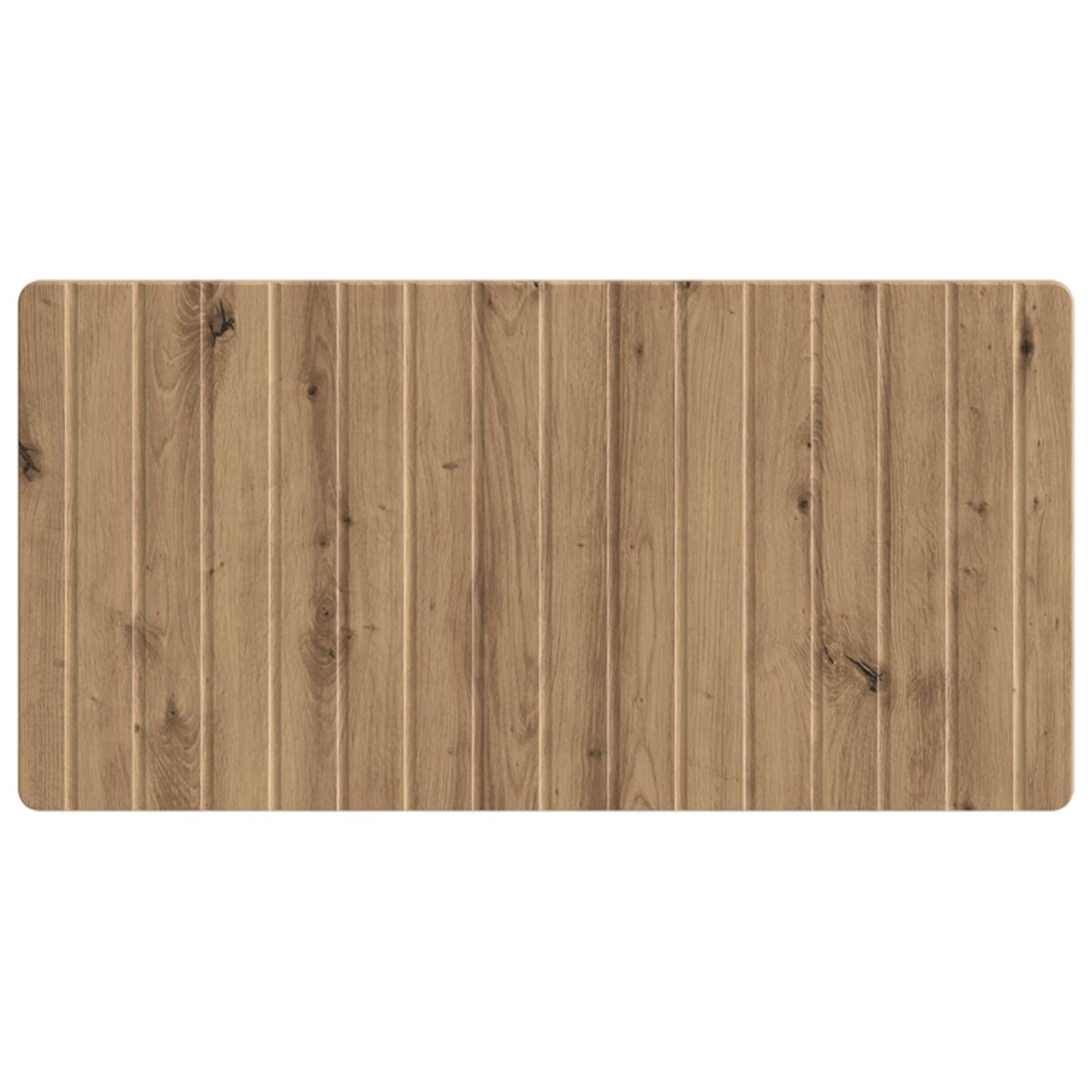 vidaXL Wall-Mounted Headboard ZWOLLE Artisan Oak Engineered Wood 3