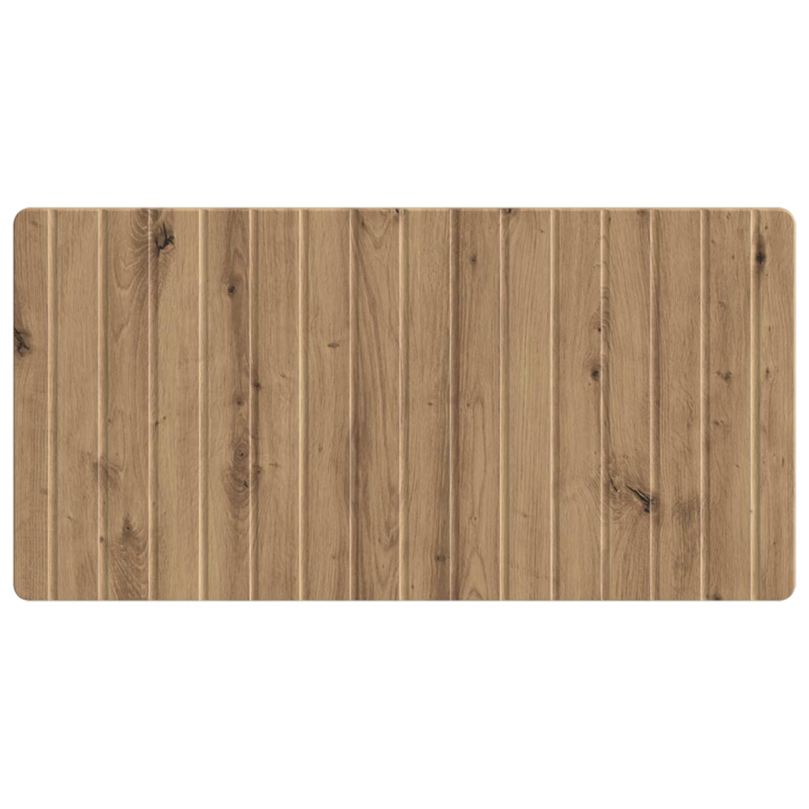 vidaXL Wall-Mounted Headboard ZWOLLE Artisan Oak Engineered Wood 3