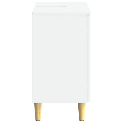 vidaXL Bathroom Sink Cabinet ARNHEM White 59.5 x 31.5x 59 cm 5