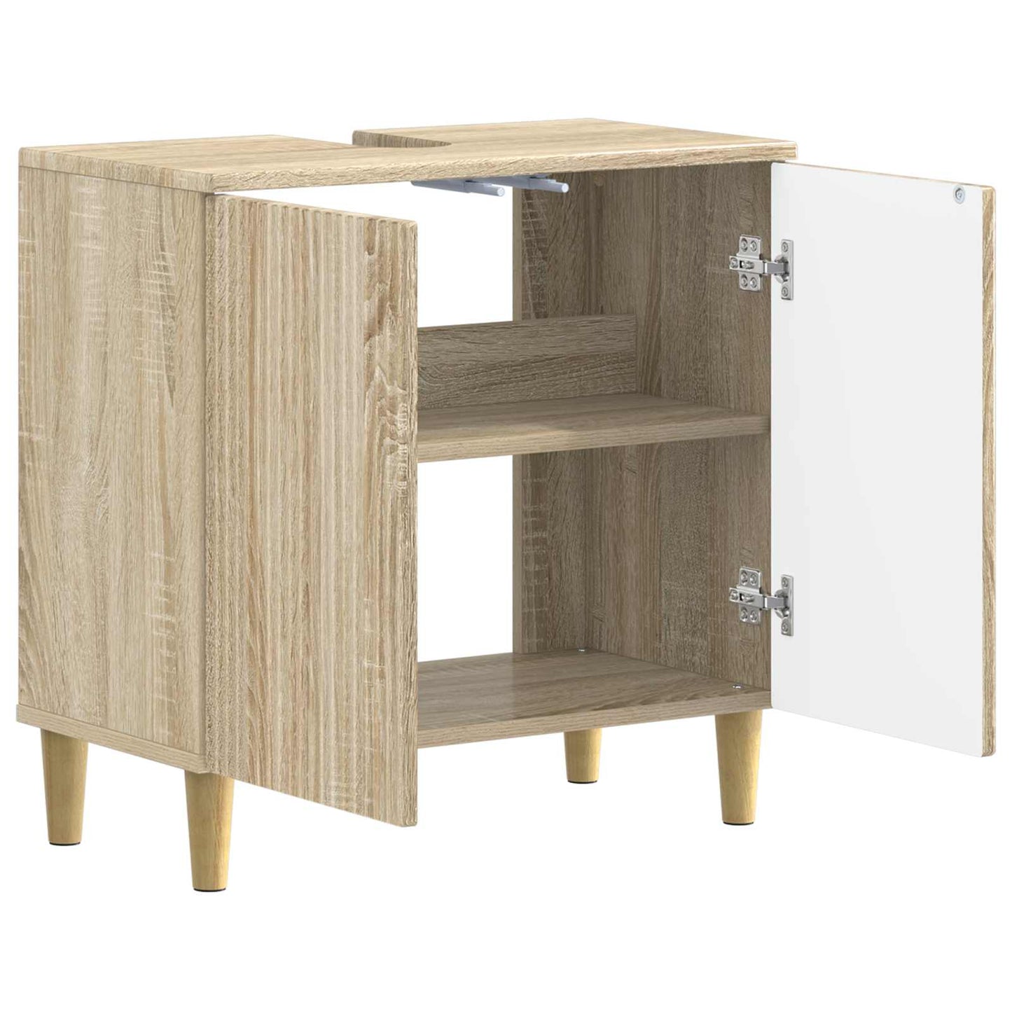 vidaXL Bathroom Sink Cabinet ARNHEM Sonoma Oak 59.5 x 31.5x 59 cm 3