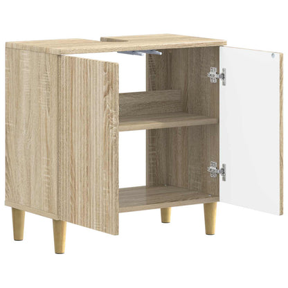 vidaXL Bathroom Sink Cabinet ARNHEM Sonoma Oak 59.5 x 31.5x 59 cm 3