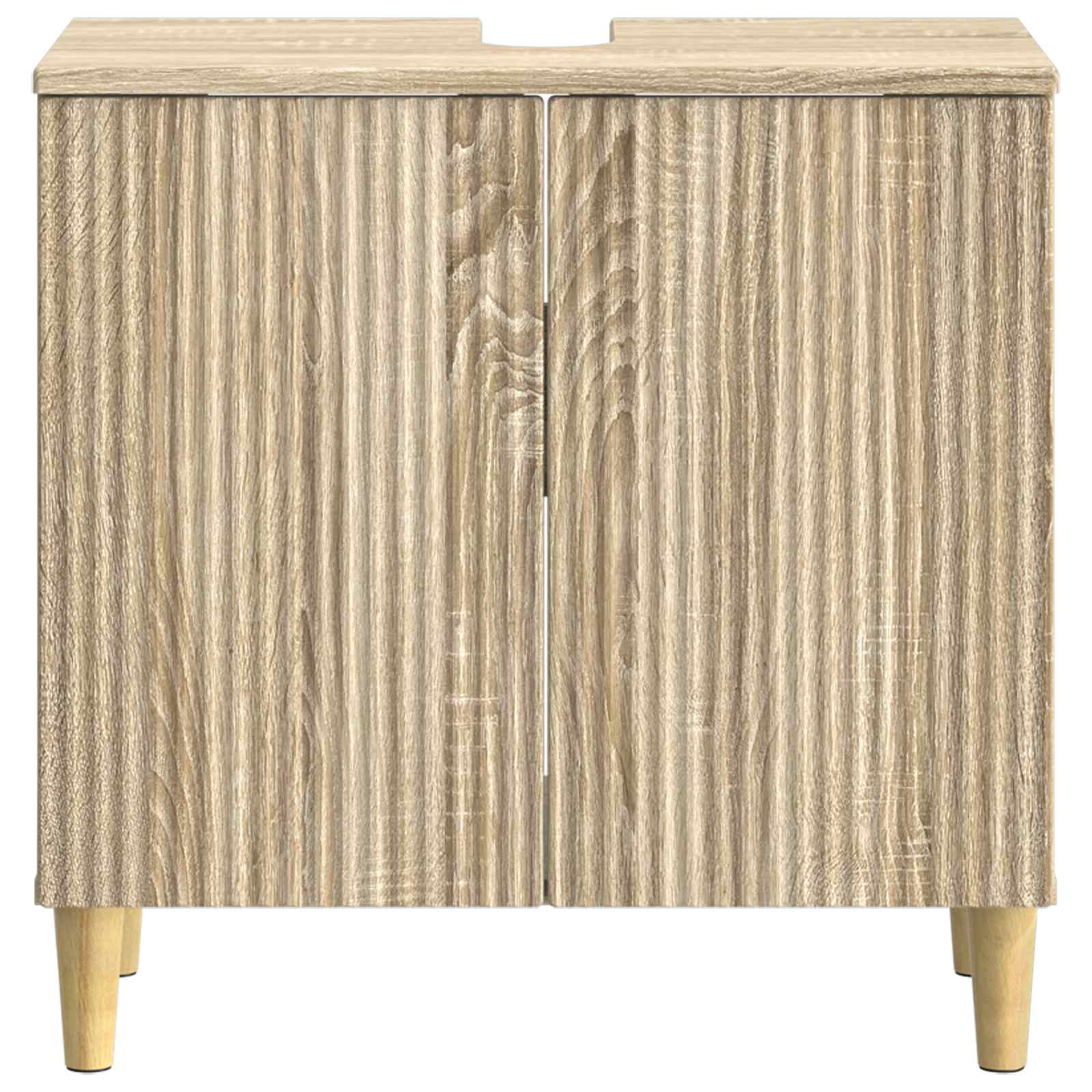 vidaXL Bathroom Sink Cabinet ARNHEM Sonoma Oak 59.5 x 31.5x 59 cm 4