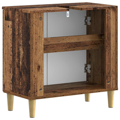 vidaXL Bathroom Sink Cabinet ARNHEM Old Wood 59.5 x 31.5x 59 cm 6