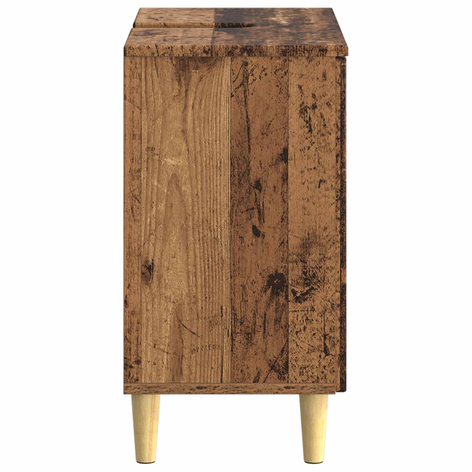 vidaXL Bathroom Sink Cabinet ARNHEM Old Wood 59.5 x 31.5x 59 cm 5