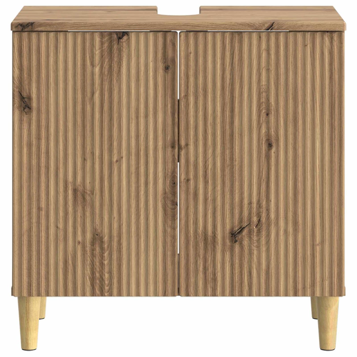 vidaXL Bathroom Sink Cabinet ARNHEM Artisan Oak 59.5 x 31.5x 59 cm 4