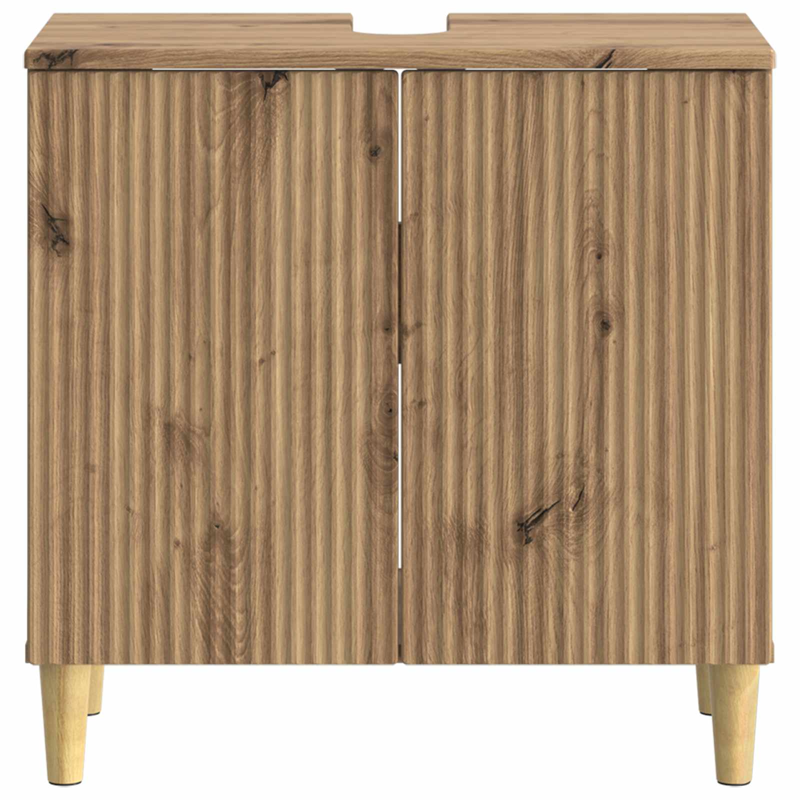 vidaXL Bathroom Sink Cabinet ARNHEM Artisan Oak 59.5 x 31.5x 59 cm 4