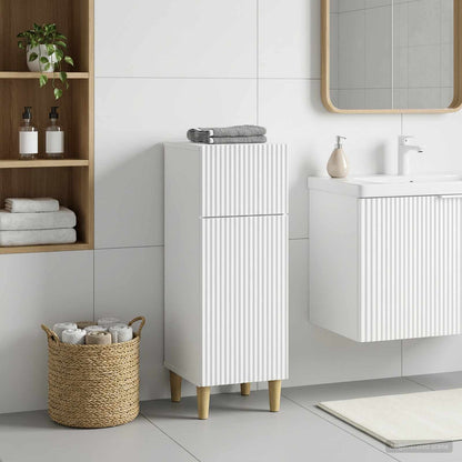 vidaXL Bathroom Storage Cainet ARNHEM White 30 x 31 x 80 cm 1