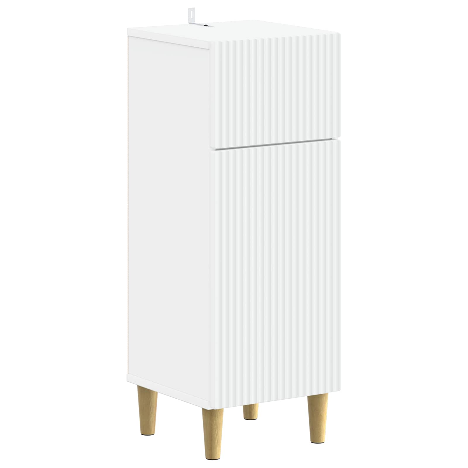 vidaXL Bathroom Storage Cainet ARNHEM White 30 x 31 x 80 cm 2