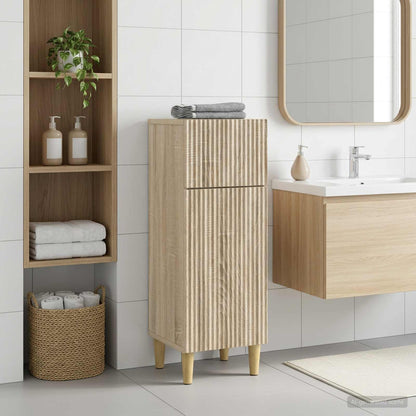vidaXL Bathroom Storage Cainet ARNHEM Sonoma Oak 30 x 31 x 80 cm 1