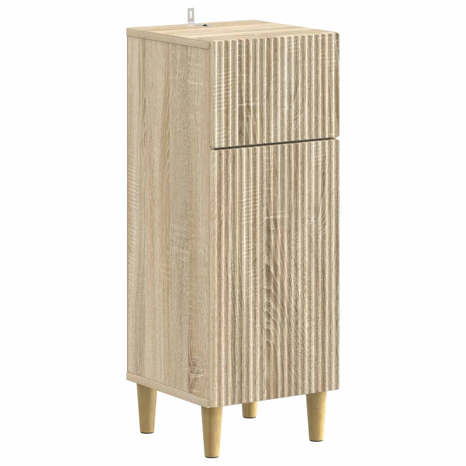 vidaXL Bathroom Storage Cainet ARNHEM Sonoma Oak 30 x 31 x 80 cm 2