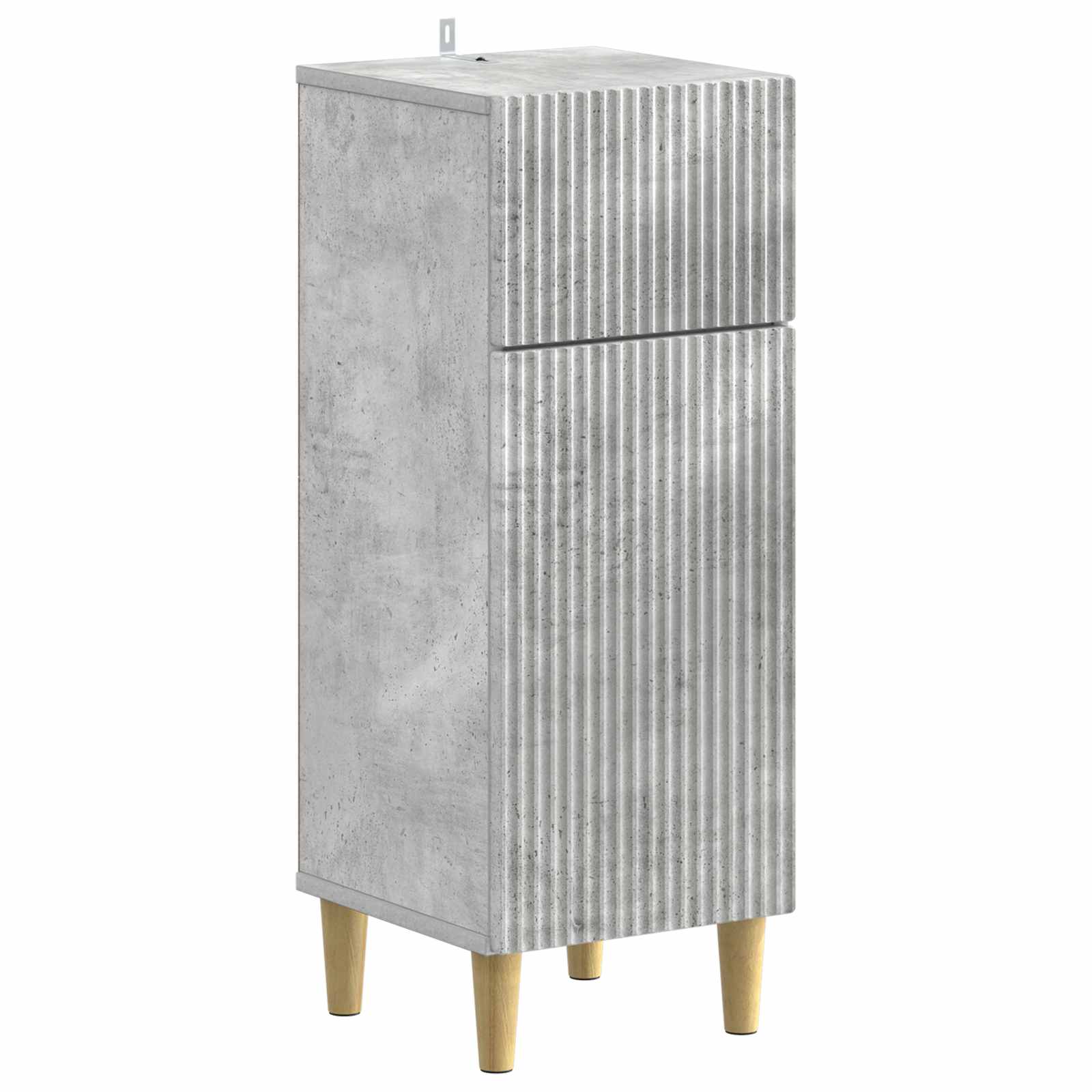 vidaXL Bathroom Storage Cainet ARNHEM Concrete Grey 30 x 31 x 80 cm 2