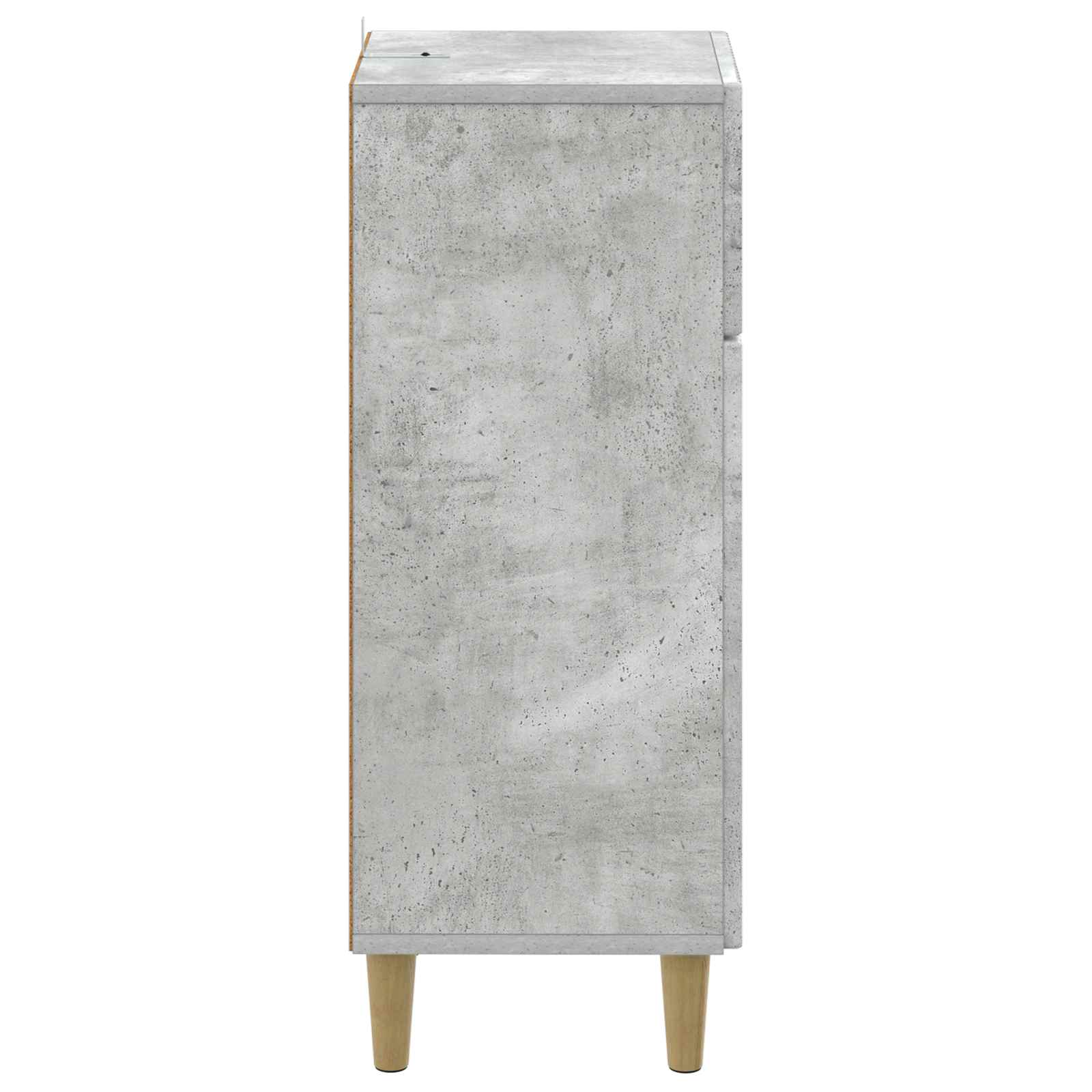 vidaXL Bathroom Storage Cainet ARNHEM Concrete Grey 30 x 31 x 80 cm 5