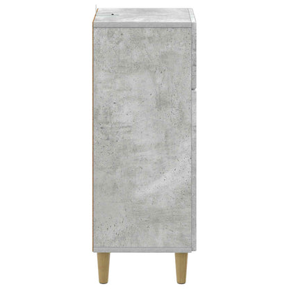 vidaXL Bathroom Storage Cainet ARNHEM Concrete Grey 30 x 31 x 80 cm 5