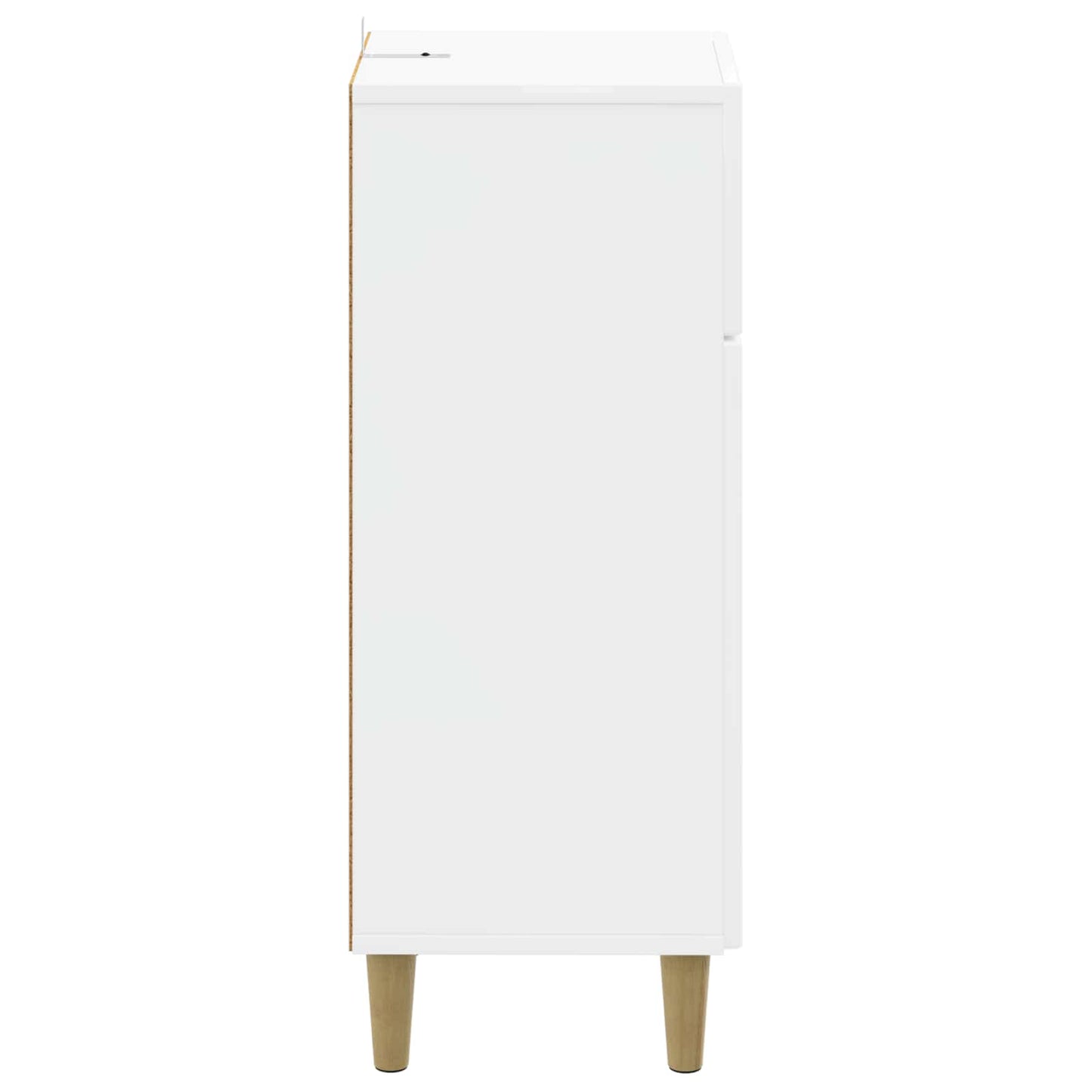 vidaXL Bathroom Storage Cainet ARNHEM High Gloss White 30 x 31 x 80 cm 5