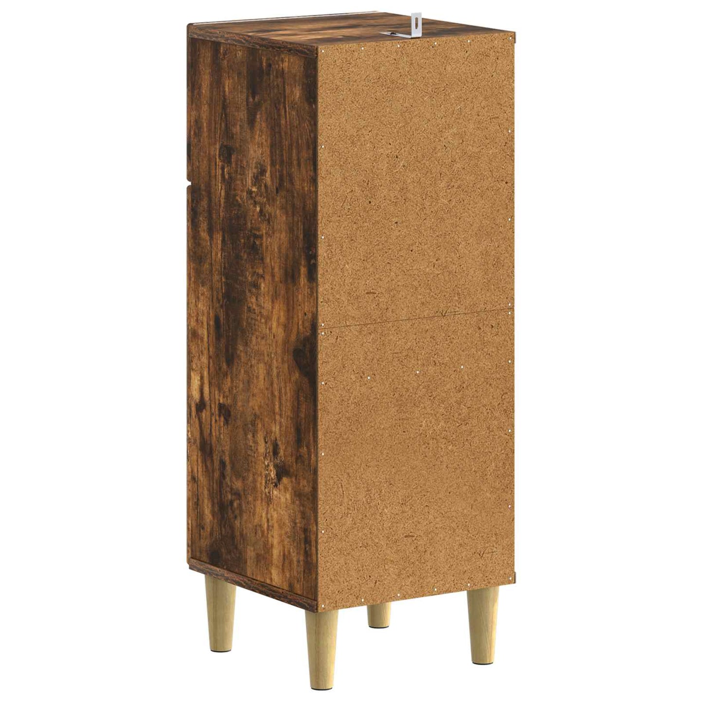 vidaXL Bathroom Storage Cainet ARNHEM Smoked Oak 30 x 31 x 80 cm 6