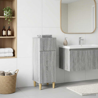 vidaXL Bathroom Storage Cainet ARNHEM Grey Sonoma 30 x 31 x 80 cm 1