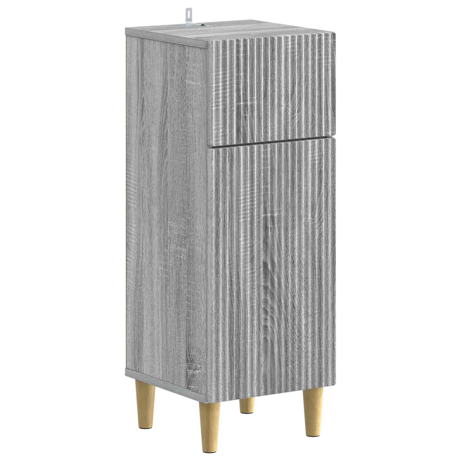 vidaXL Bathroom Storage Cainet ARNHEM Grey Sonoma 30 x 31 x 80 cm 2
