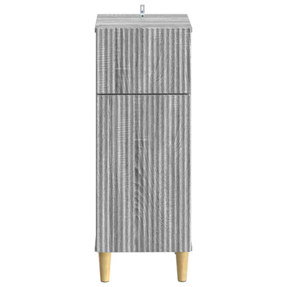 vidaXL Bathroom Storage Cainet ARNHEM Grey Sonoma 30 x 31 x 80 cm 4
