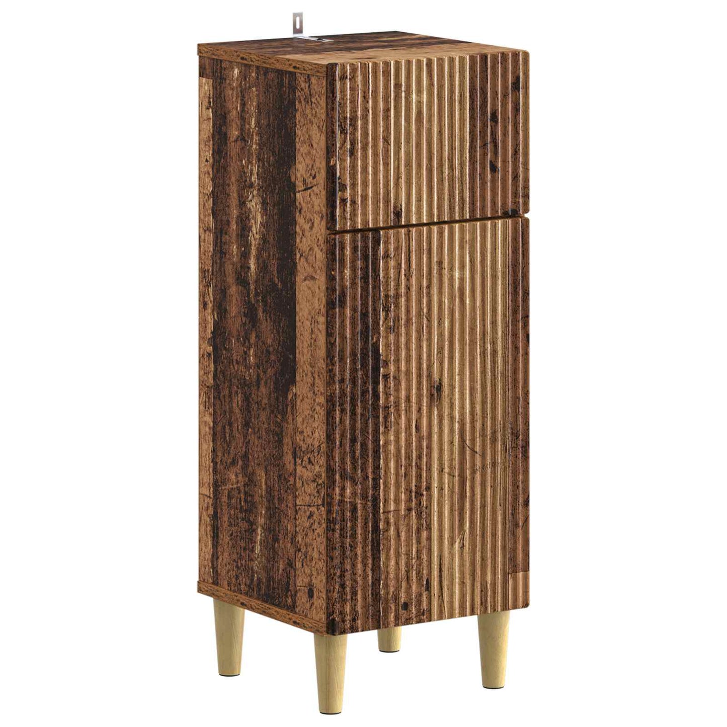 vidaXL Bathroom Storage Cainet ARNHEM Old Wood 30 x 31 x 80 cm 2