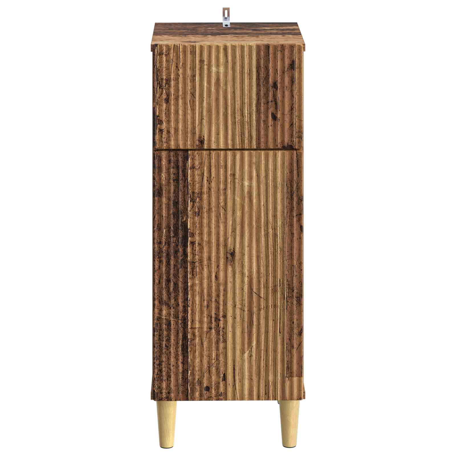 vidaXL Bathroom Storage Cainet ARNHEM Old Wood 30 x 31 x 80 cm 4