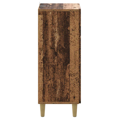 vidaXL Bathroom Storage Cainet ARNHEM Old Wood 30 x 31 x 80 cm 5
