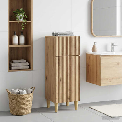 vidaXL Bathroom Storage Cainet ARNHEM Artisan Oak 30 x 31 x 80 cm 1