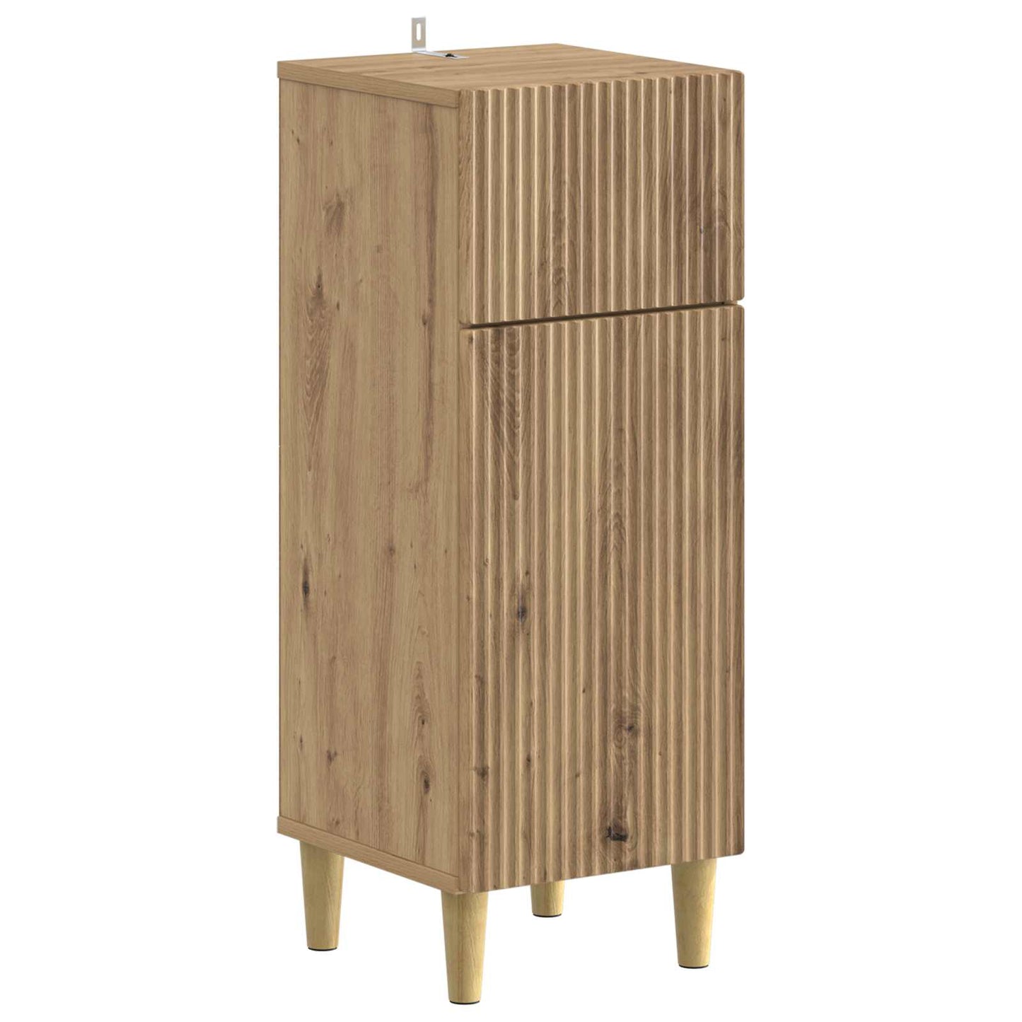 vidaXL Bathroom Storage Cainet ARNHEM Artisan Oak 30 x 31 x 80 cm 2