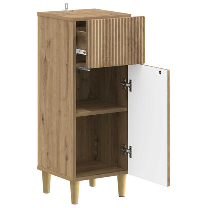 vidaXL Bathroom Storage Cainet ARNHEM Artisan Oak 30 x 31 x 80 cm 3