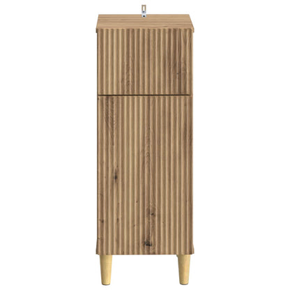 vidaXL Bathroom Storage Cainet ARNHEM Artisan Oak 30 x 31 x 80 cm 4