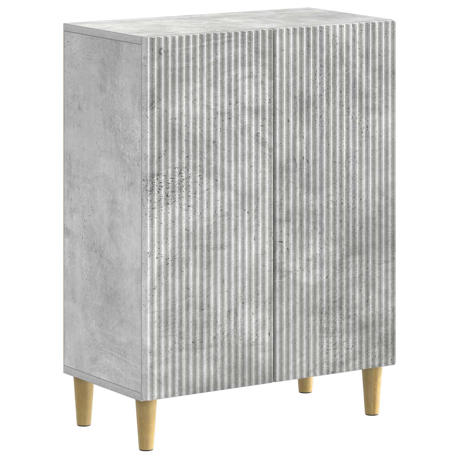 vidaXL Bathroom Storage Cainet ARNHEM Concrete Grey 59.5 x 31 x 80 cm 2