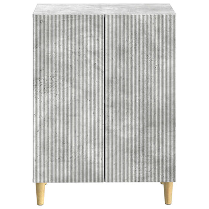 vidaXL Bathroom Storage Cainet ARNHEM Concrete Grey 59.5 x 31 x 80 cm 4