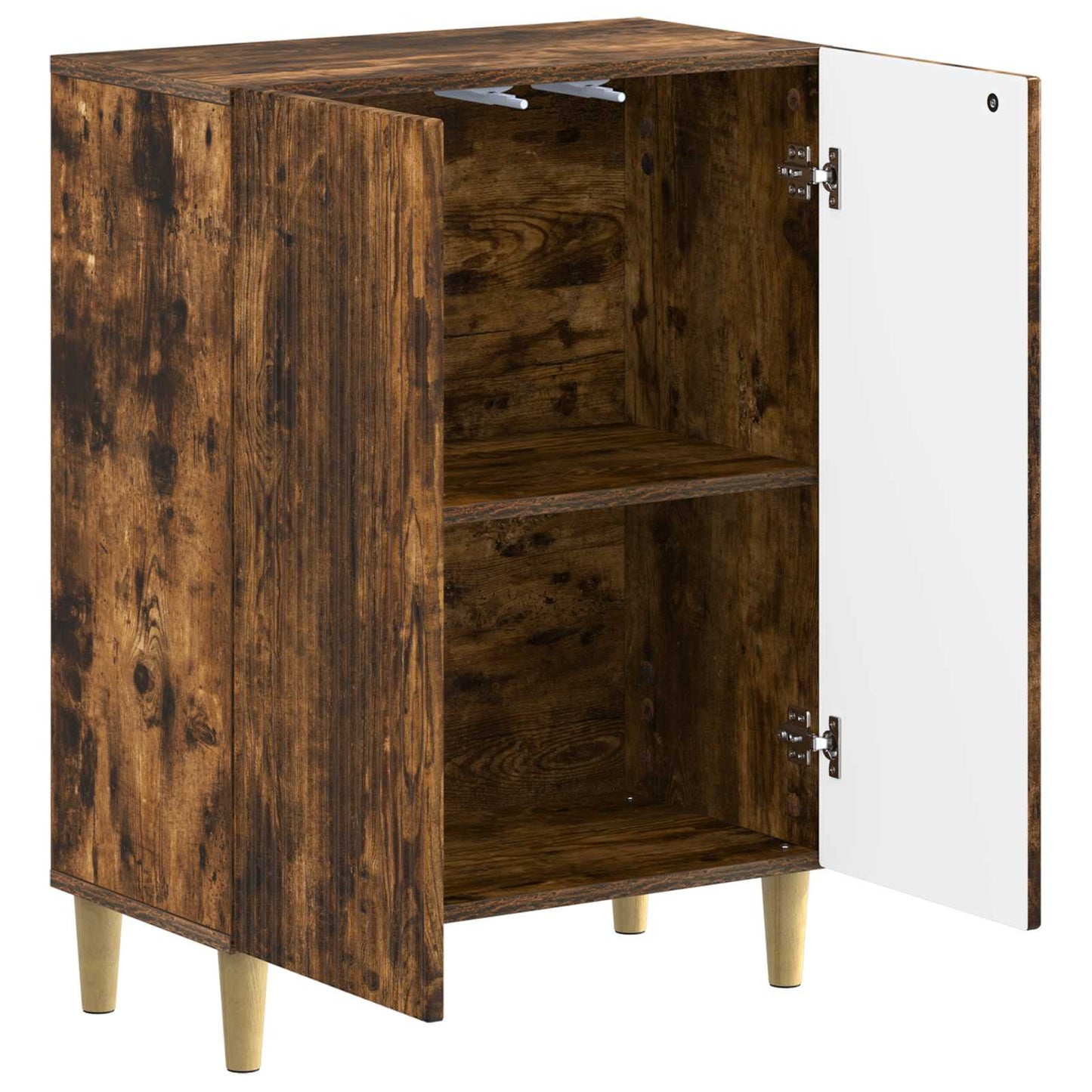 vidaXL Bathroom Storage Cainet ARNHEM Smoked Oak 59.5 x 31 x 80 cm 3