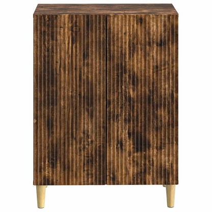 vidaXL Bathroom Storage Cainet ARNHEM Smoked Oak 59.5 x 31 x 80 cm 4