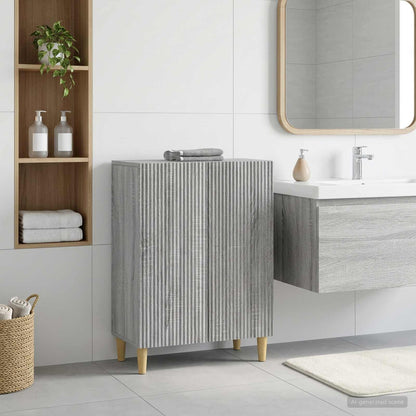 vidaXL Bathroom Storage Cainet ARNHEM Grey Sonoma 59.5 x 31 x 80 cm 1