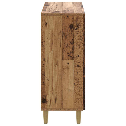 vidaXL Bathroom Storage Cainet ARNHEM Old Wood 59.5 x 31 x 80 cm 5