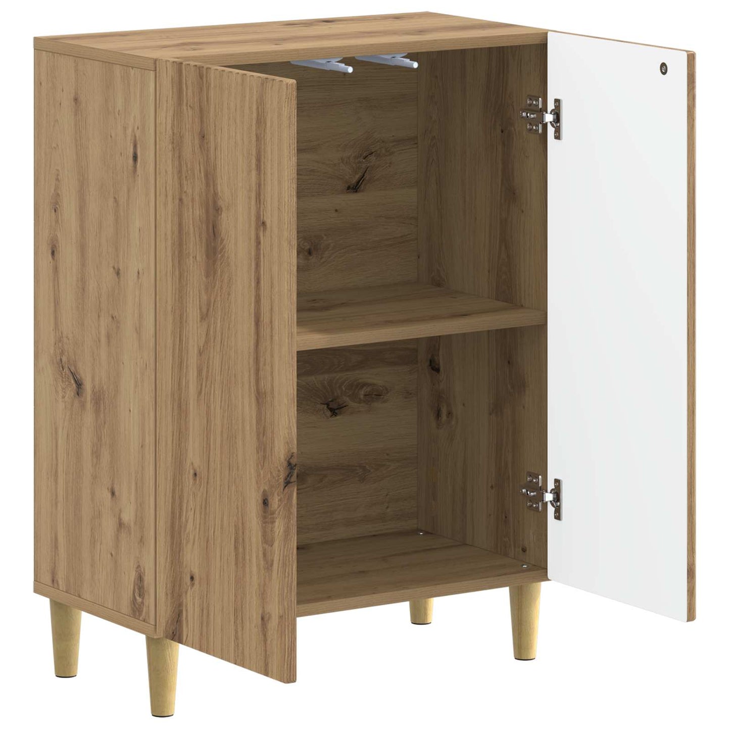 vidaXL Bathroom Storage Cainet ARNHEM Artisan Oak 59.5 x 31 x 80 cm 3