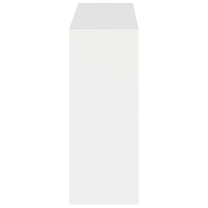 vidaXL Wall-Mounted Shoe Cabinet ARNHEM 71 x 17 x 43 cm White 5