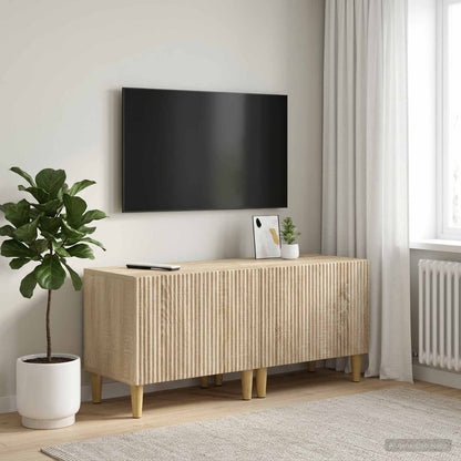 vidaXL TV Cabinet Sonoma Oak Engineered Wood 1