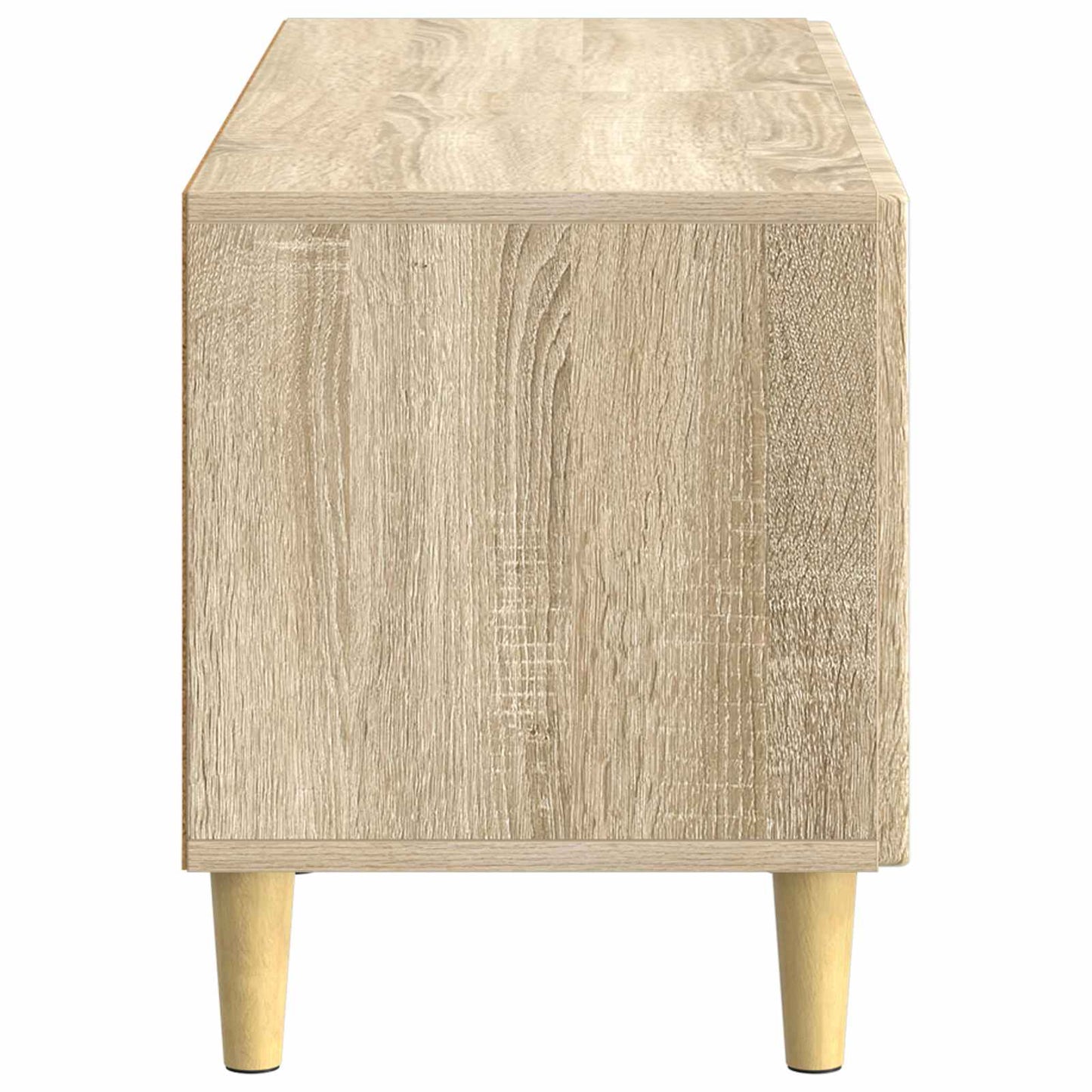 vidaXL TV Cabinet Sonoma Oak Engineered Wood 6