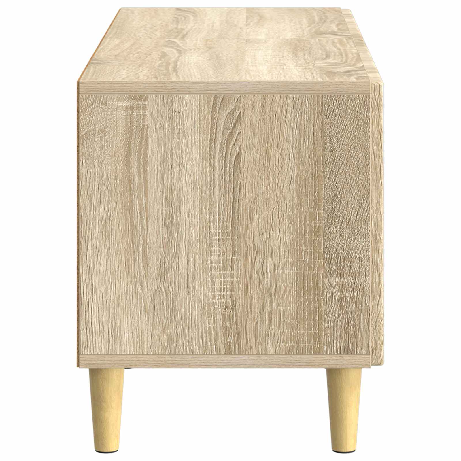 vidaXL TV Cabinet Sonoma Oak Engineered Wood 6