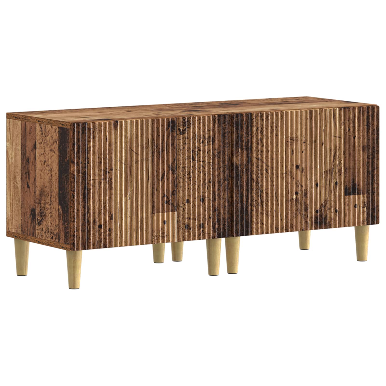 vidaXL TV Cabinet Old Wood Engineered Wood 2