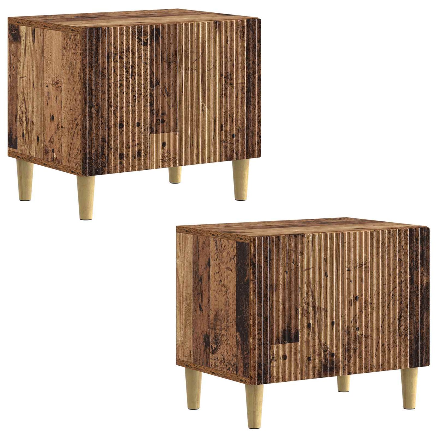 vidaXL TV Cabinet Old Wood Engineered Wood 4