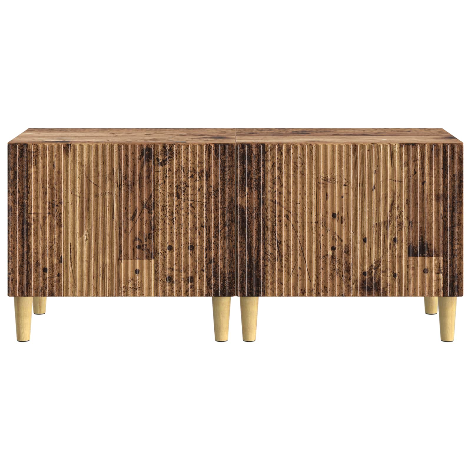 vidaXL TV Cabinet Old Wood Engineered Wood 5