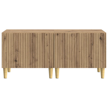 vidaXL TV Cabinet Artisan Oak Engineered Wood 5