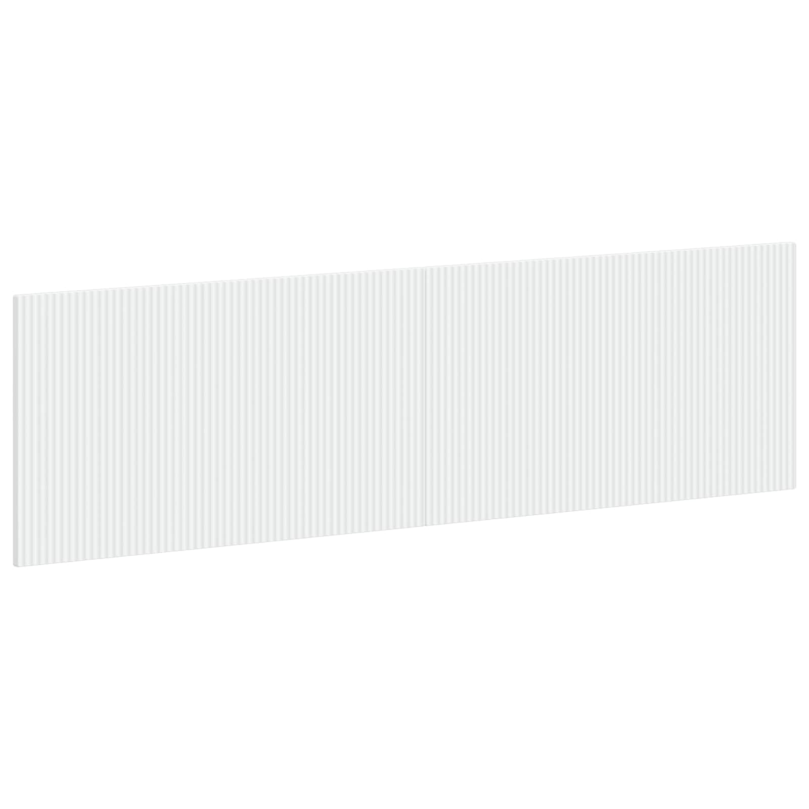 vidaXL Wall-Mounted Headboard ARNHEM White Engineered Wood 2