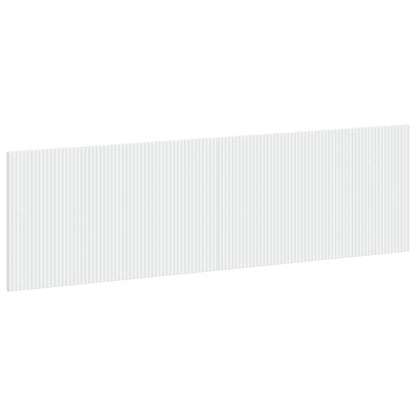 vidaXL Wall-Mounted Headboard ARNHEM White Engineered Wood 2