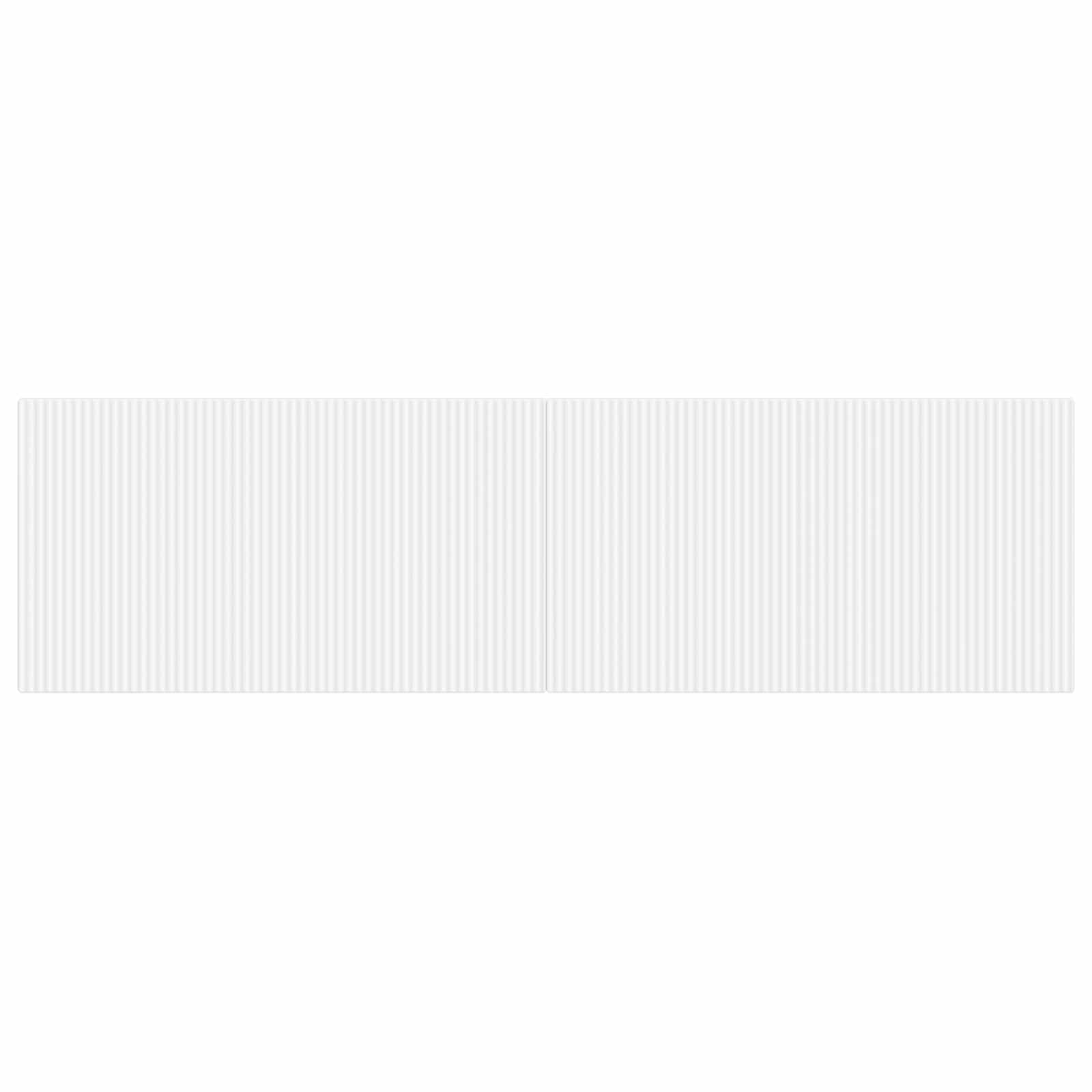 vidaXL Wall-Mounted Headboard ARNHEM White Engineered Wood 3