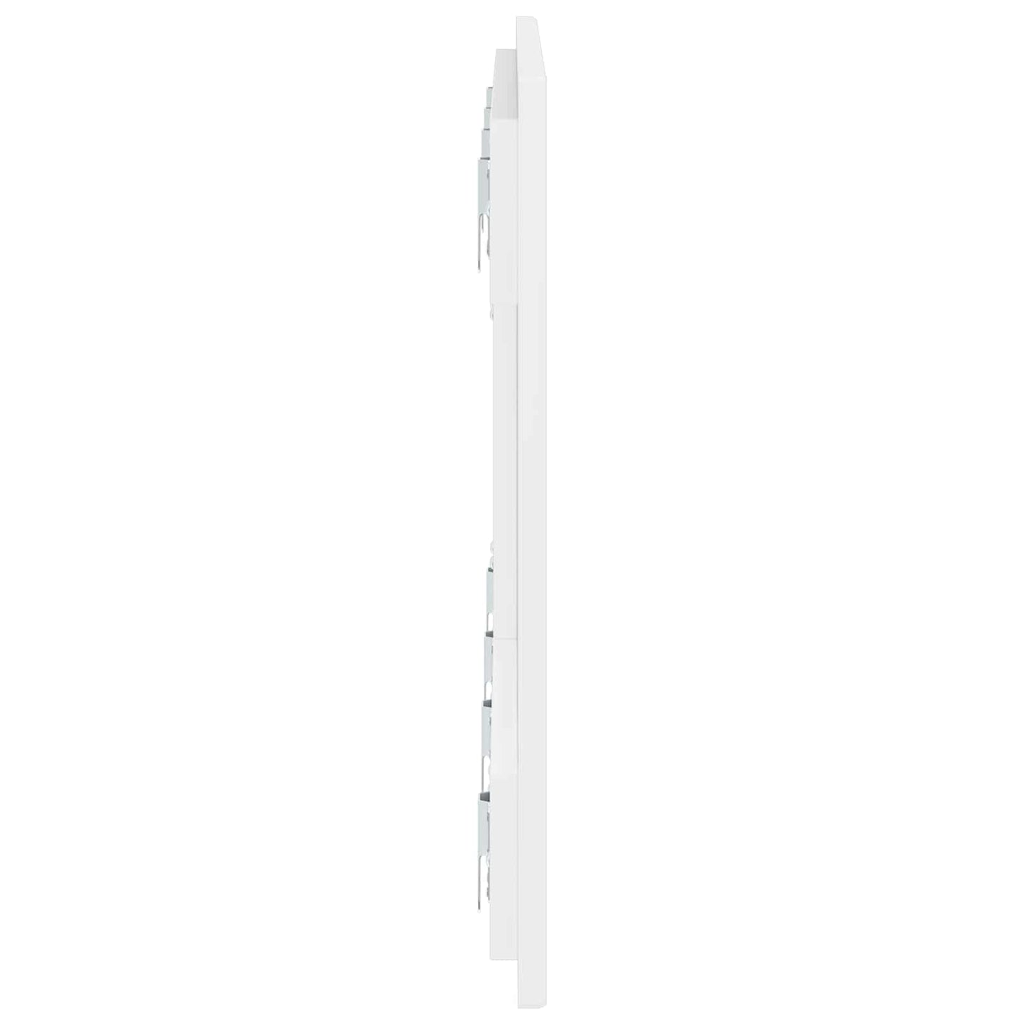 vidaXL Wall-Mounted Headboard ARNHEM White Engineered Wood 4