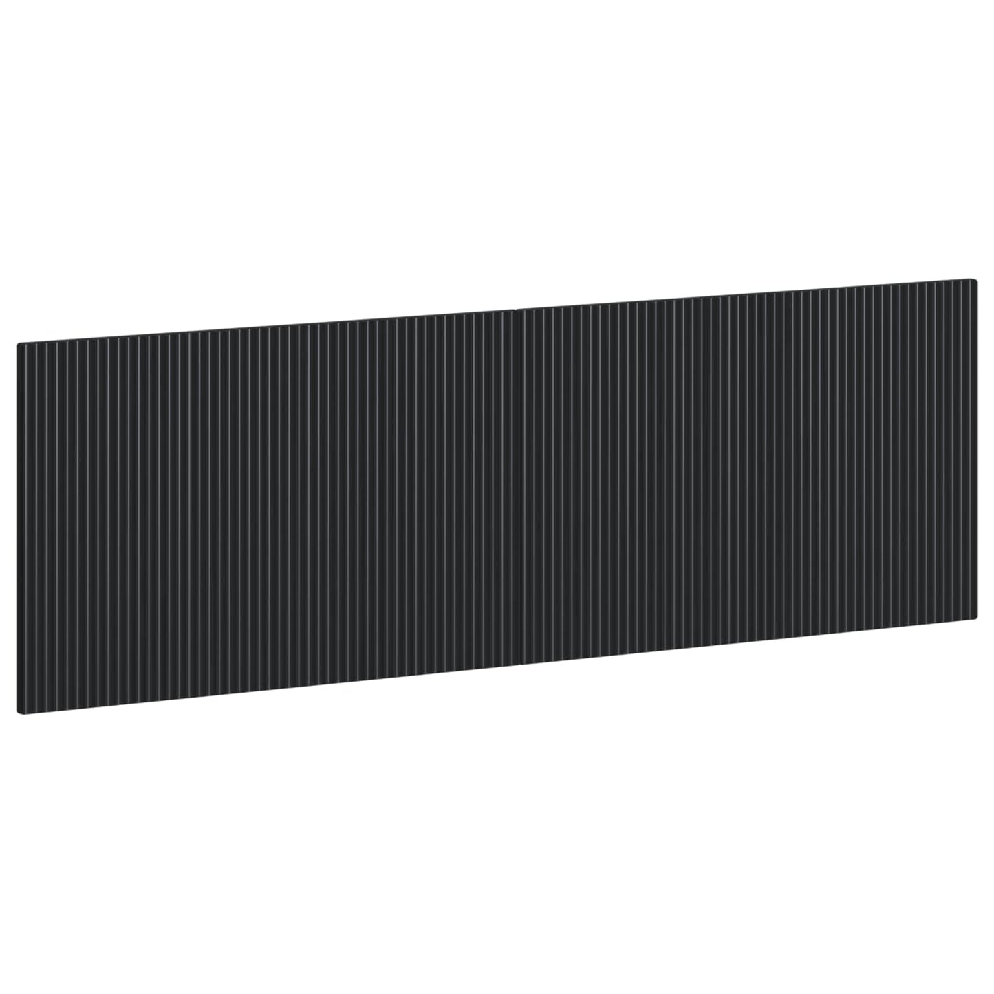 vidaXL Wall-Mounted Headboard ARNHEM Black Engineered Wood 2